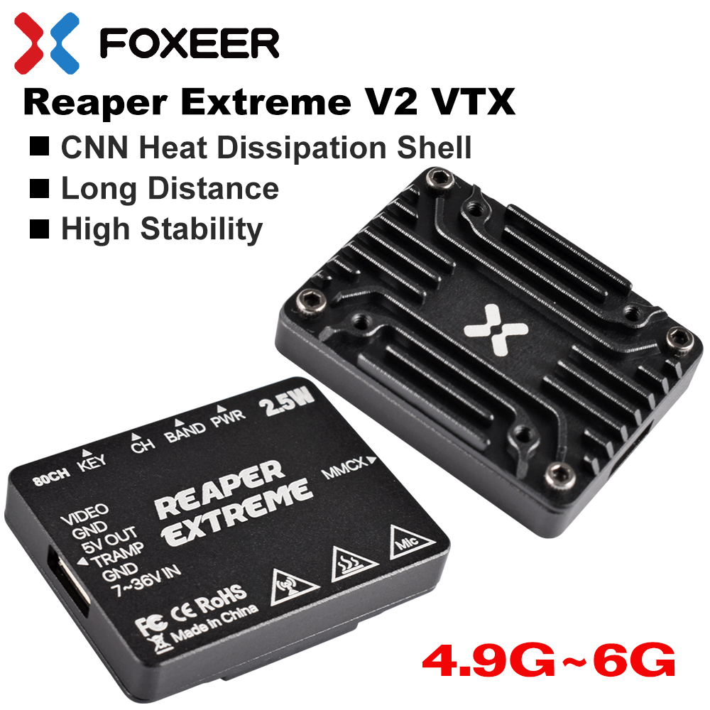 Foxeer 5.8G Reaper Extreme V2  – Foxeer Reaper Extreme 2.5W Vtx recenzja i cena