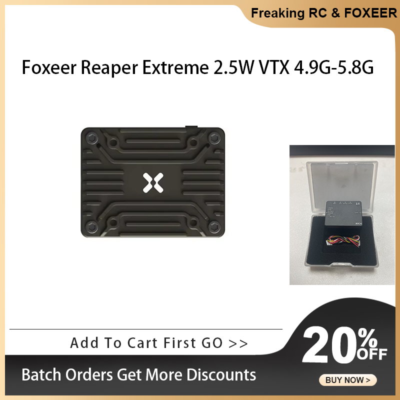 Foxeer 4.9G~6G Reaper Extreme  – Foxeer Reaper Extreme 2.5W Vtx recenzja i cena
